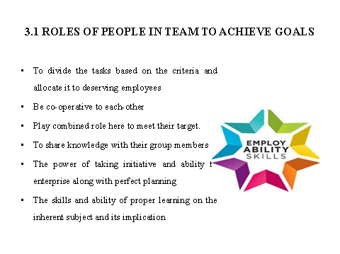 role of people in team